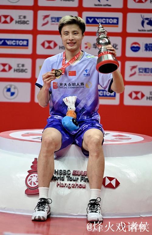 石宇奇获评世界羽联年度男单最佳运动员